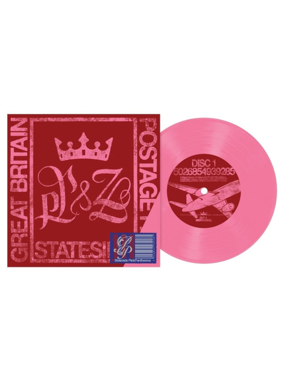 Pink Pantheress Stateside + Zara Larsson 7" Magenta Vinyl Record